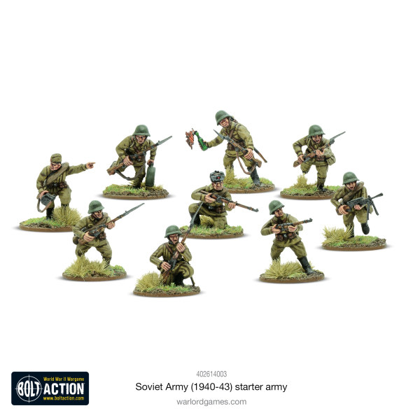 Bolt Action: Soviet Army (1940-43) Starter Army